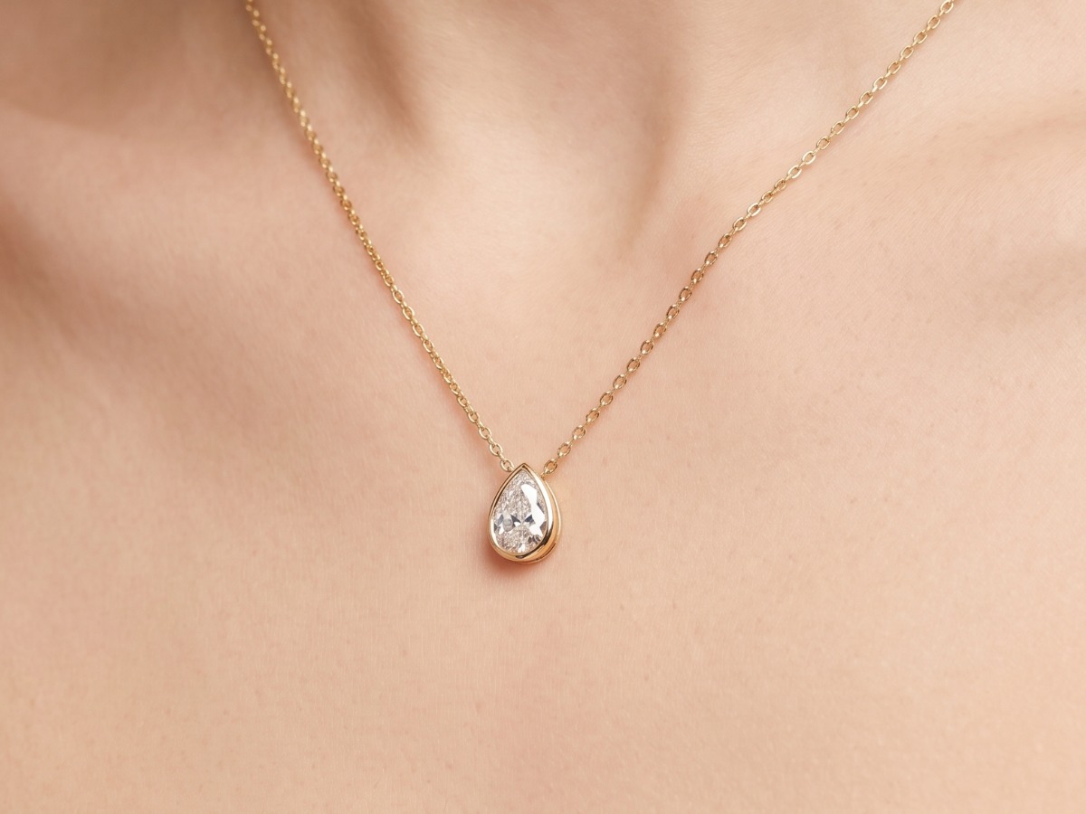 Collar Golden Drop